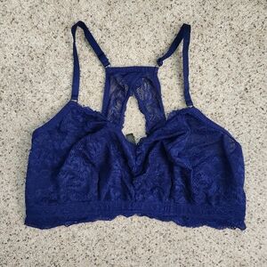 Torrid Blue Lace Bralette
